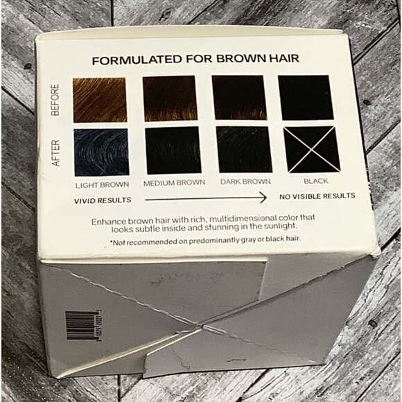 Overtone Coloring Conditioner 8 Fl Oz Blue For Brown Hair - Picture 5 of 5